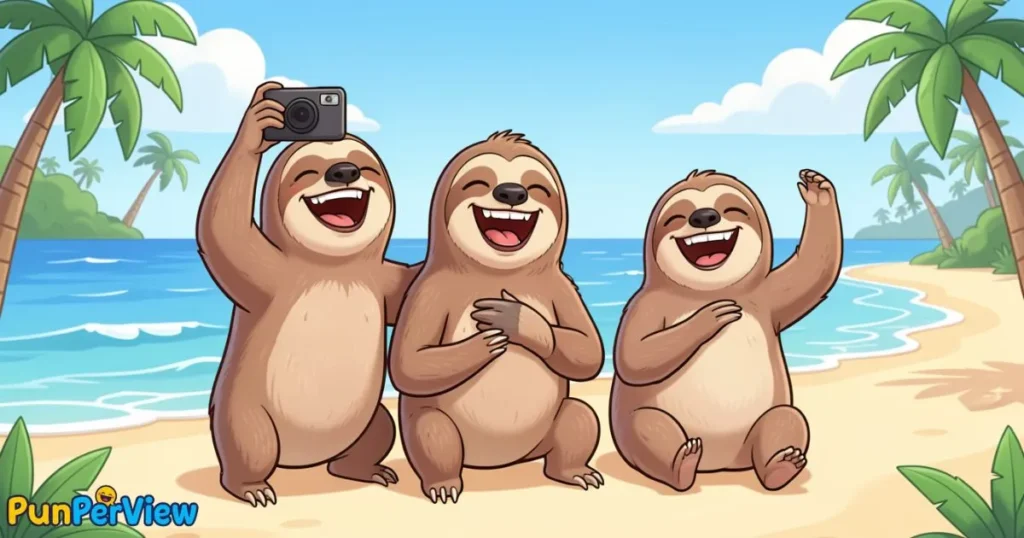 Sloth Puns for Social Media