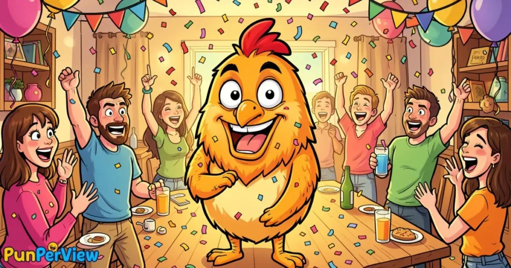 Chicken Wing Puns for Social Media