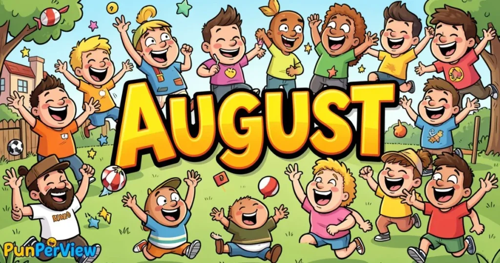 Funny August Puns