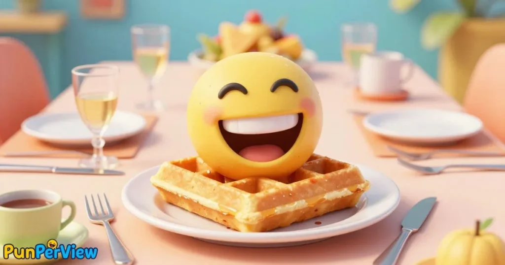 Hilarious Waffle Puns