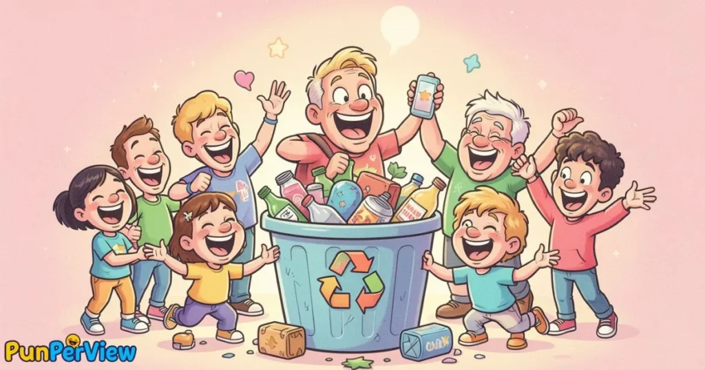 Plastic Recycle Puns 