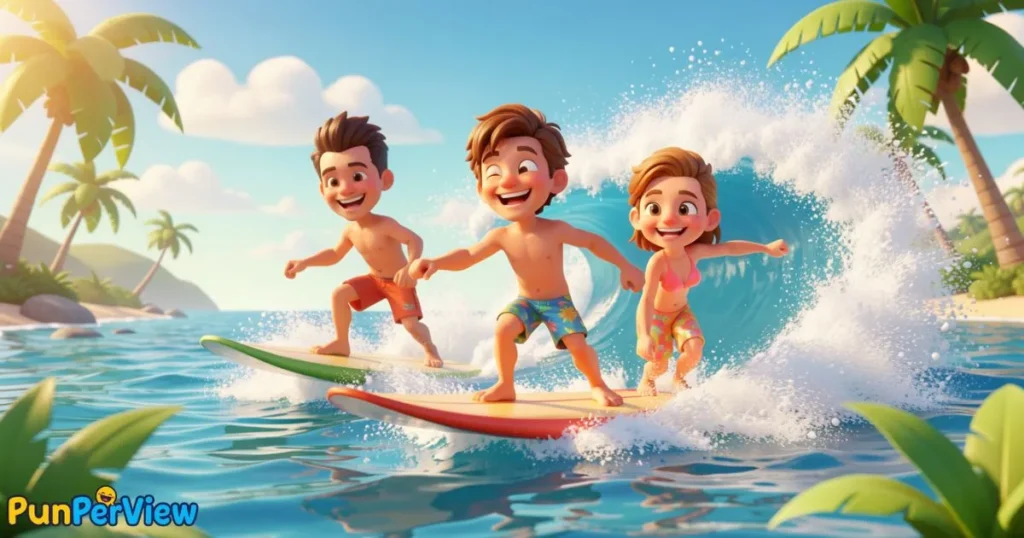 Surfing Puns for Social Media