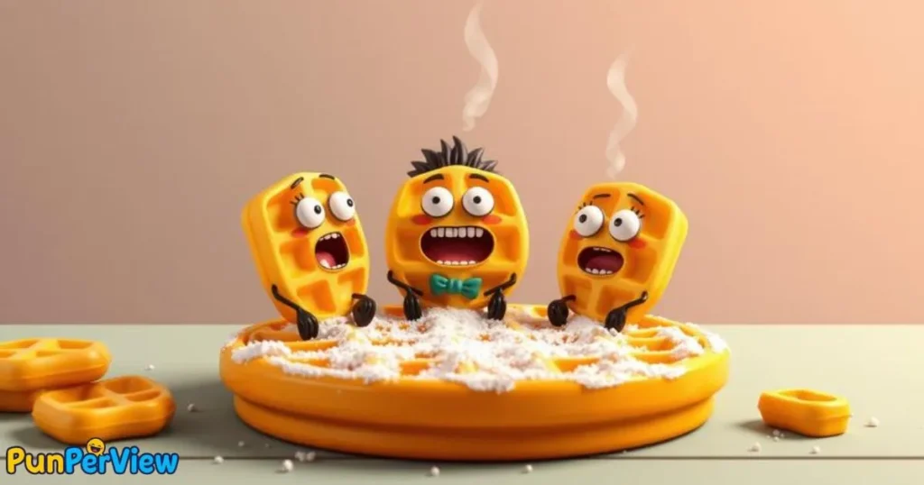 Waffle Puns for Social Media