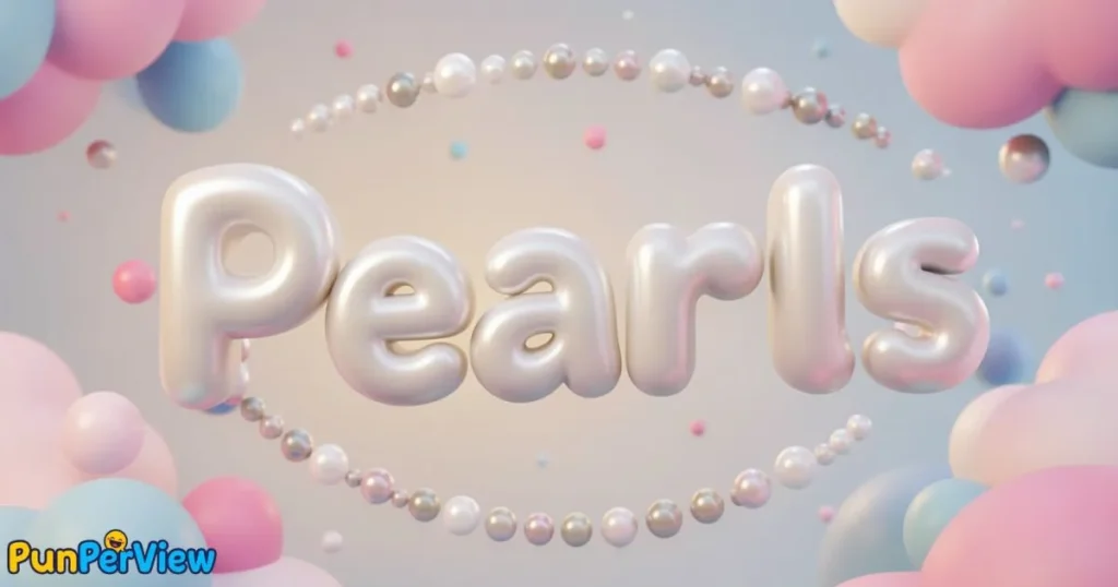 Clever Pearl Wordplay