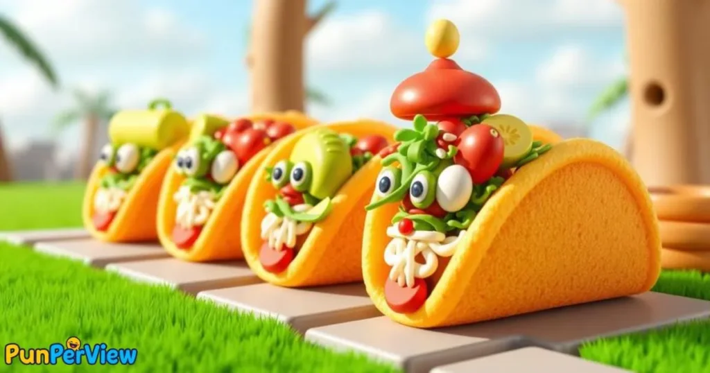 Viral Taco Puns