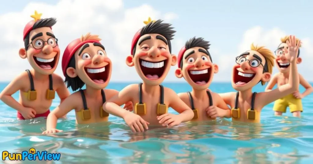 Beach Lifeguard Puns