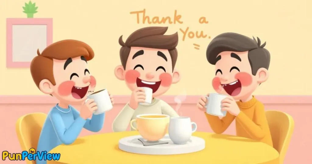 Coffee Thank You Puns