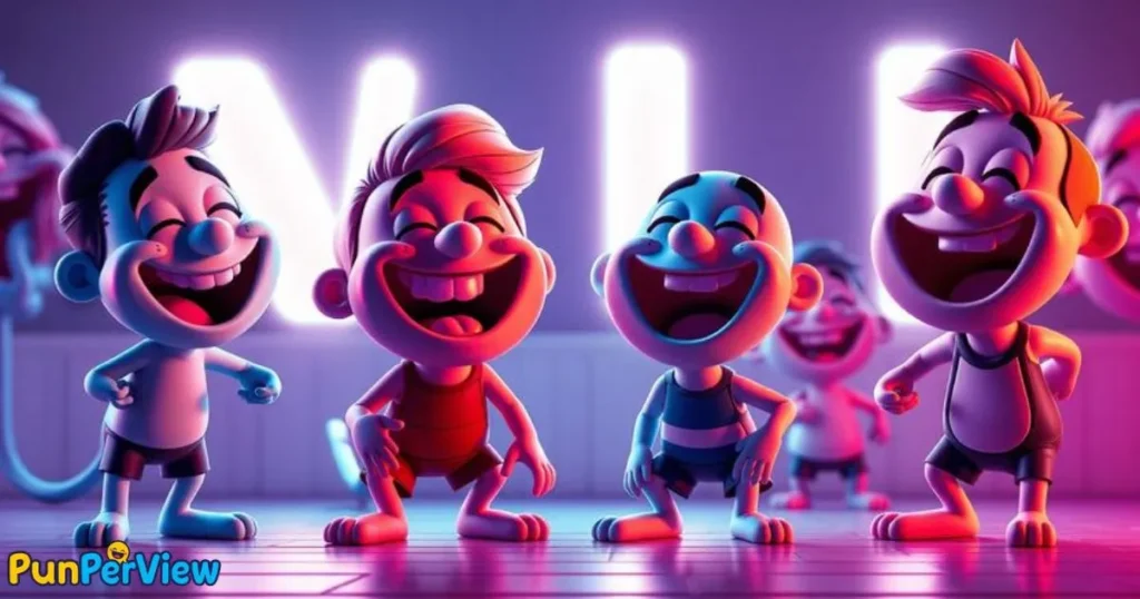 Glow Party Puns For Neon