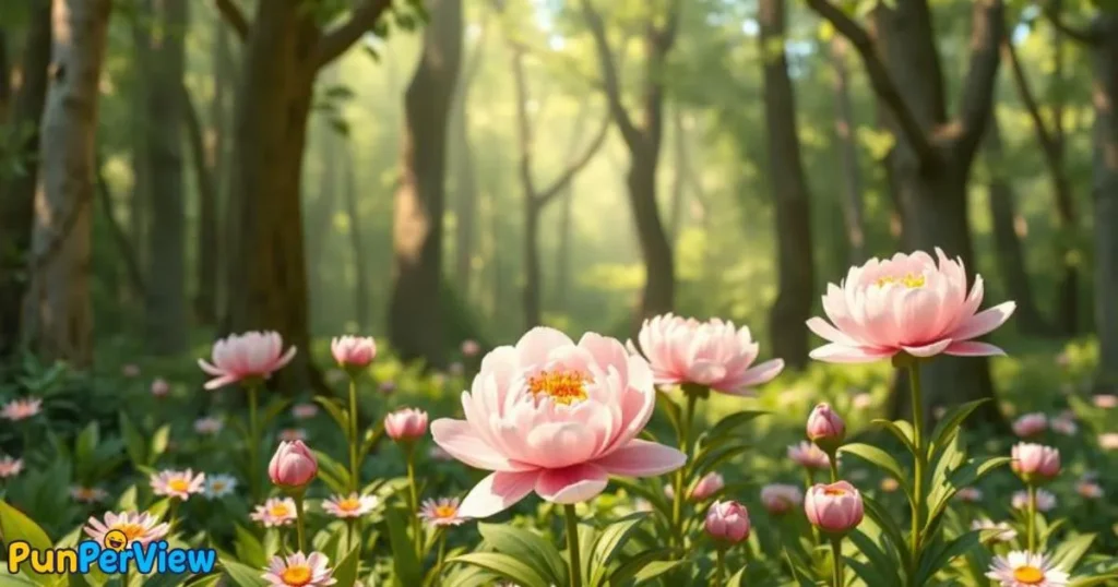 Bold Peony Puns