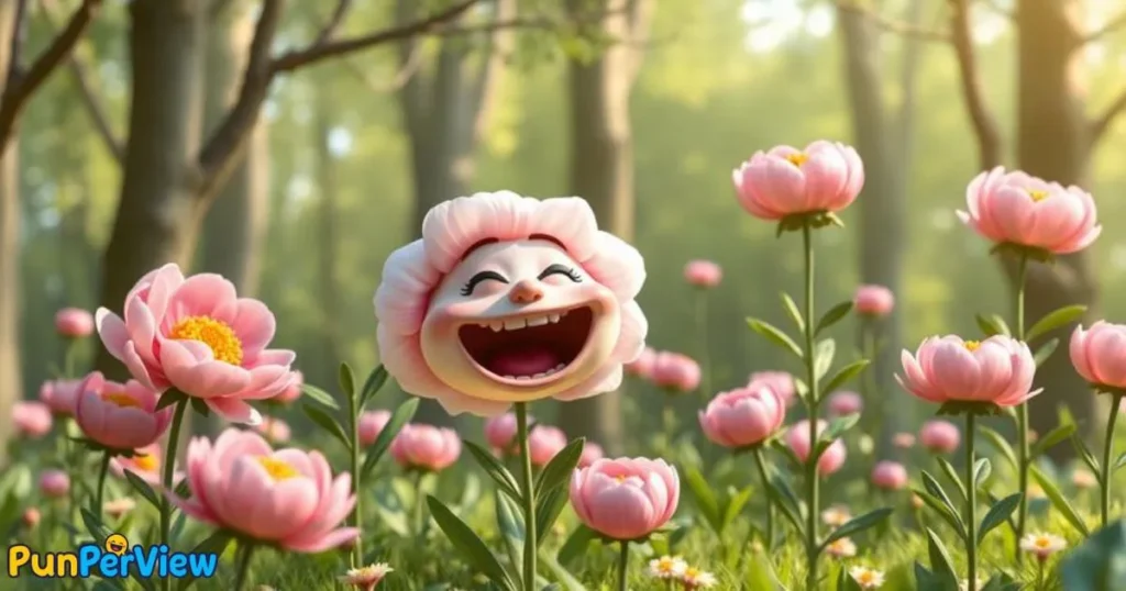 Clever Peony Wordplay
