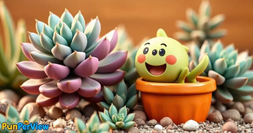 Clever Succulent Wordplay 
