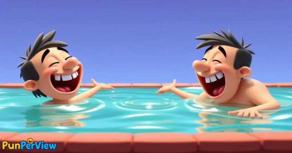Clever Swimming Wordplay