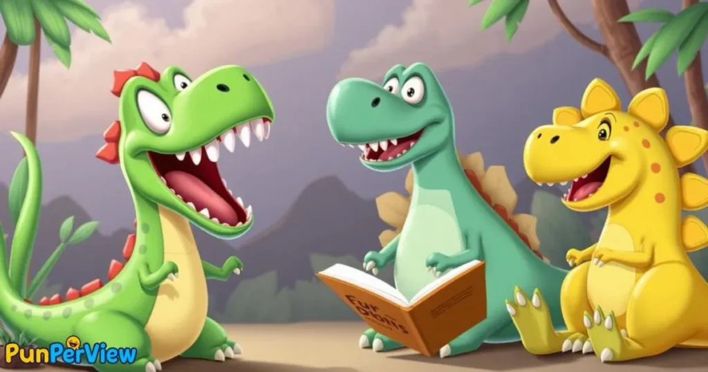 Dinosaur Reading Puns
