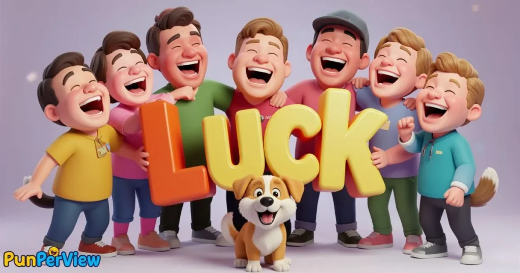 Lucky Dog Puns