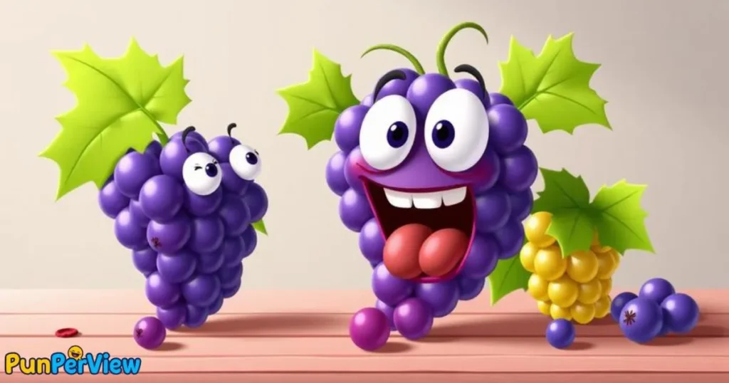 Short Grape Puns