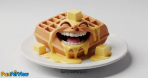Funny Waffle Puns